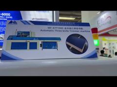 Máquina automática de corte de três facas