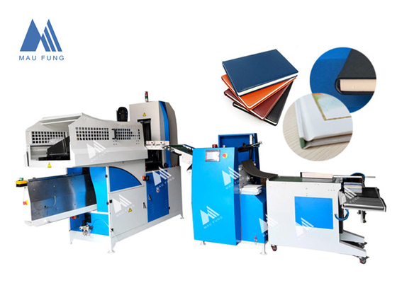 Maufung Auto Hardcover Book Casing In Line Notebook Binding Machine para espessura de 60 mm Tamanho A4 Livro MF-FAC390