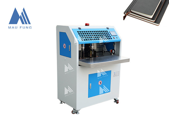 Máquina de corte de canto pneumático de cabeça dupla Máquina de encadernação de livros de capa macia MF-DCM470