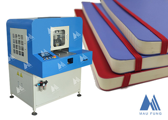 Máquina de inserção de banda elástica para portáteis semiautomáticos, máquina de agarrar banda elástica para diários MF-SEM450