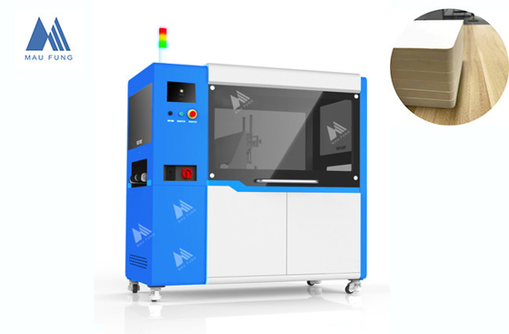 Máquina de corte de canto redondo de notebook com cabeça dupla totalmente automática MF-ACM380