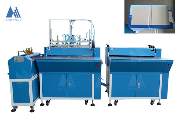 Máquina de embalagem de cartão cinza de duas estações para fabricação de caixas de livros MF-SCM500A2