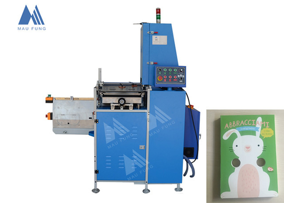 MAUFUNG Crianças livro de desenhos animados Casing In Machine Lay Flat Board Book Making Machine MF-SKJ380AS