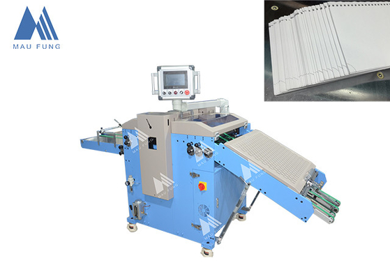 Máquina de perfuração de papel do caderno inteiramente auto de China Maufung para os cadernos do Gêmeo-laço do fio-o que ligam MF-PBM350