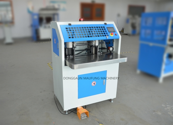Máquina de corte de esquina redonda de computador portátil / máquina de corte de esquina redonda de borda dupla pneumática MF-DCM470