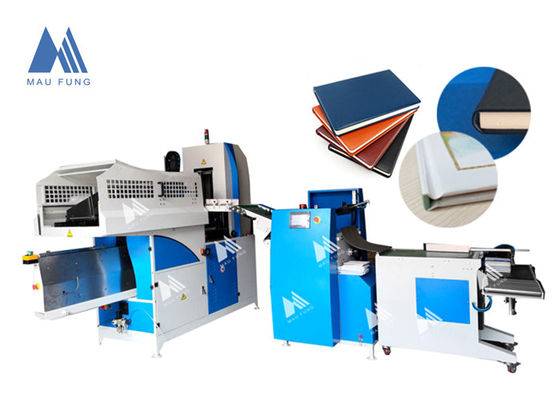 Maufung Auto Hardcover Book Casing In Line Notebook Binding Machine para espessura de 60 mm Tamanho A4 Livro MF-FAC390