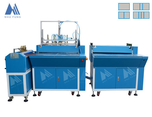 Semi Auto 6PCS/min 780*430mm 4mm Máquina de Fabricação de Coberturas de Notebooks de Estação Dupla MF-SCM500A2