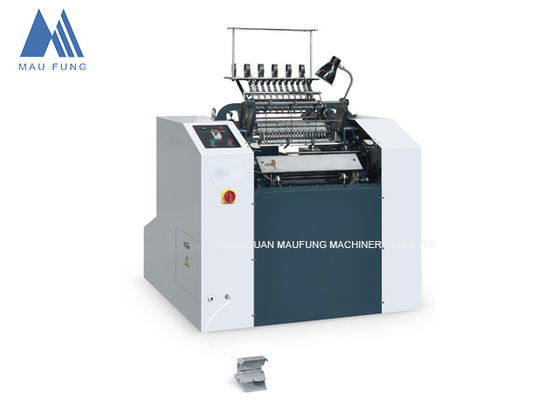 Máquina de costura de fio de ligação de livro de programação PLC semi-automático