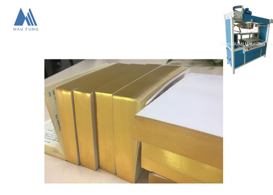 Máquina de estampagem de borda de bloco de livro de capa dura MF-400C