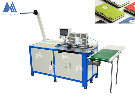 Maufung Semi Auto A5 Double Loop Twin Coil Notebook Wire O máquina de ligação MF-SDM520
