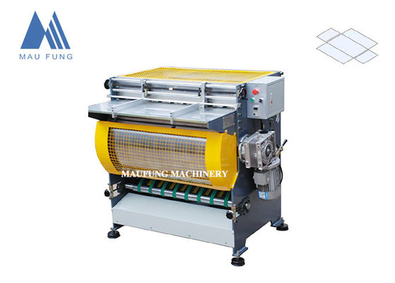 Máquina de Grooving de Cartão de Corte Semi Automático V para Fabricação de Caixa Rígida MF-1200A