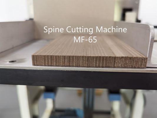 Máquina de corte de espinha de cartão cinza para livros de capa dura MF-65