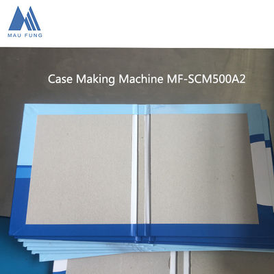 Máquina de embalagem de cartão cinza de duas estações para fabricação de caixas de livros MF-SCM500A2