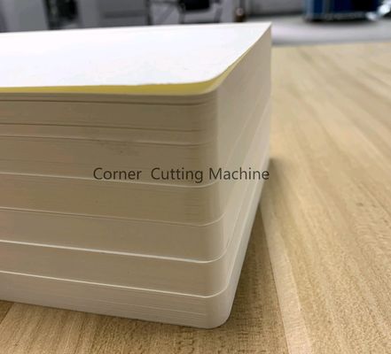 Maufung Máquina de corte automática de canto redondo de papel pneumático para computador portátil MF-ACM380