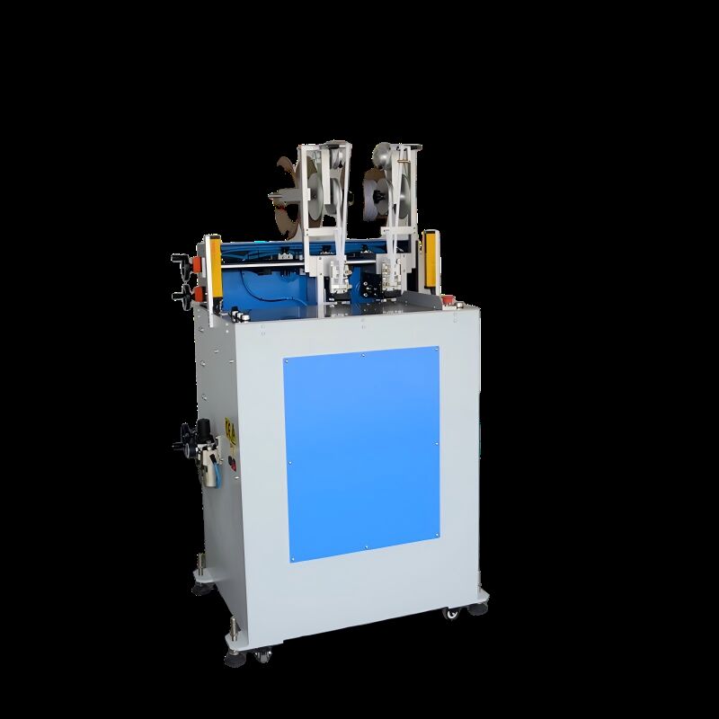 Máquina de banda de cabeça de bloco de livro semi-automática 220V 1.5KW para banda de cabeça de livro de capa dura com 11pcs / minuto de velocidade
