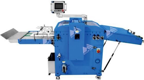 Máquina de perfuração inteiramente auto do caderno do fio O/auto máquina de perfuração de papel MF-PBM350