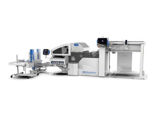 Máquina de dobrar para trabalhos de média e longa duração